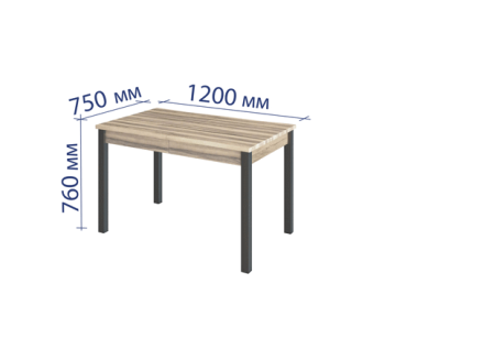 Обеденный стол Орфей 48 Лагода