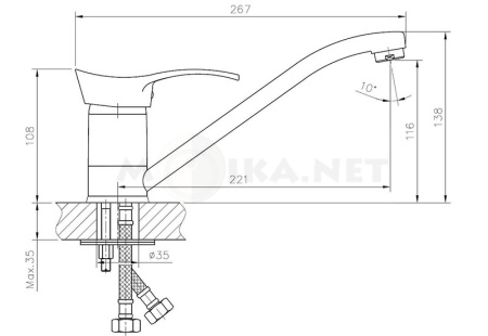 Смеситель HB4401