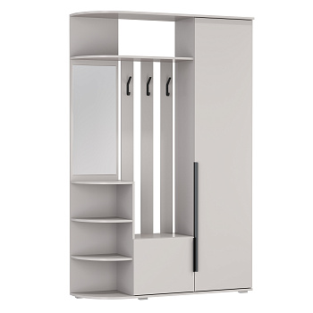 Шкаф комбинированный Кармен-7 New (с зеркалом)