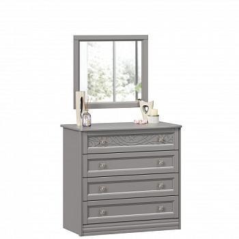 Джулия Комод с 4 ящиками с зеркалом