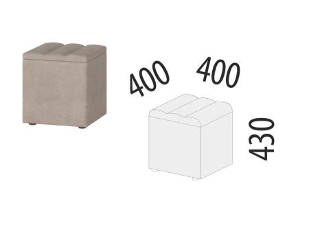 Пуф Кашемир 900.90