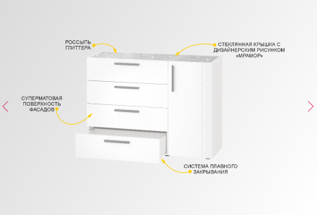 Тумба-комод Николь 901.23