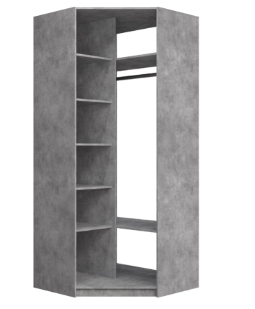 Угловые модули гардеробной Локер