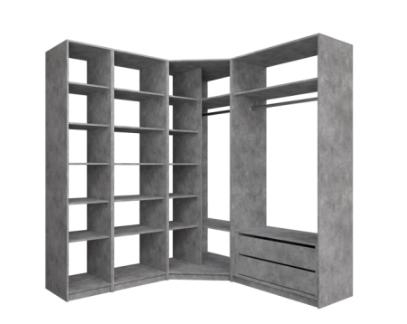 Угловая гардеробная система Локер