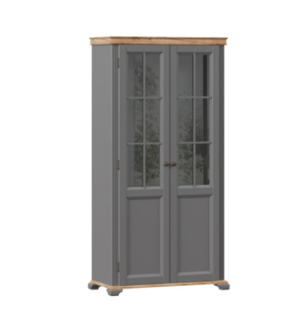 Амели Шкаф двухстворчатый со стеклом