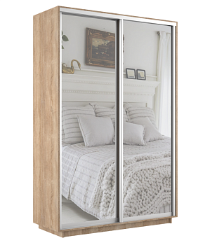 Шкаф-купе Экспресс 2-х дверный (Зеркало) Шкаф-купе Экспресс 2-х дверный (Зеркало)