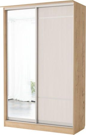 № 10 Шкаф 2х купе (зеркало+дверь)