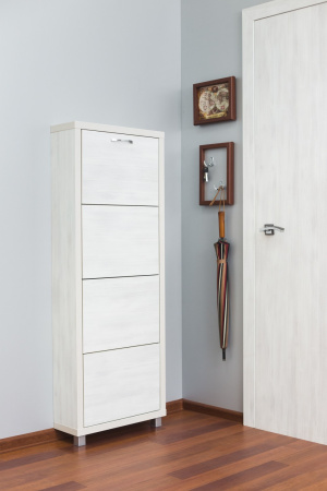 Обувница Люкс фасад ЛДСП Шкафы 4-х секционные Обувница Люкс фасад ЛДСП Шкафы 4-х секционные