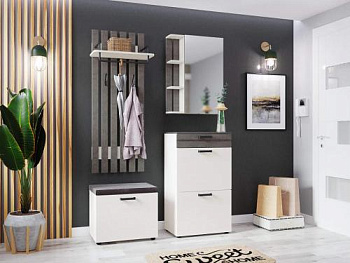 Набор мебели для прихожей Денвер 400 220 (ширина 120 см) Набор мебели для прихожей Денвер 400 220 (ширина 120 см)