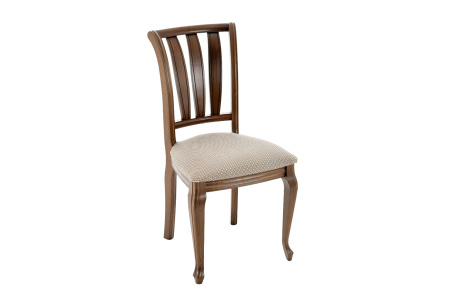 Классический стул из массива Кабриоль ЖС с жёсткой спинкой 