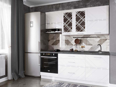  Кухонный гарнитур Бьянка 19 (ширина 200 см)