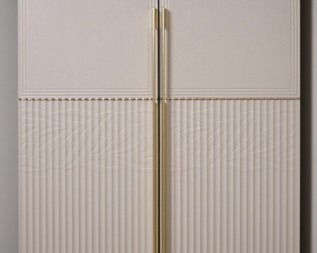 Шкаф для одежды с полками и штангой Флоренция 904.43