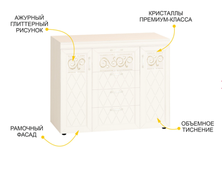 Тумба-комод Тиффани 93.20
