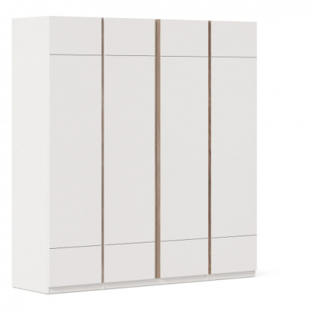 Лайт Шкаф четырехстворчатый (Белый) Лайт Шкаф четырехстворчатый (Белый)