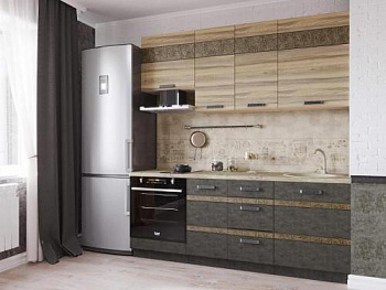  Кухонный гарнитур Бруклин 5 (ширина 200 см)