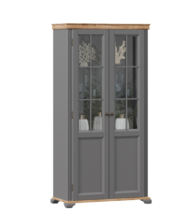 Амели Шкаф двухстворчатый со стеклом