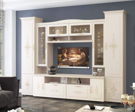 Стенка для гостиной Венеция 4 (ширина 288 см)