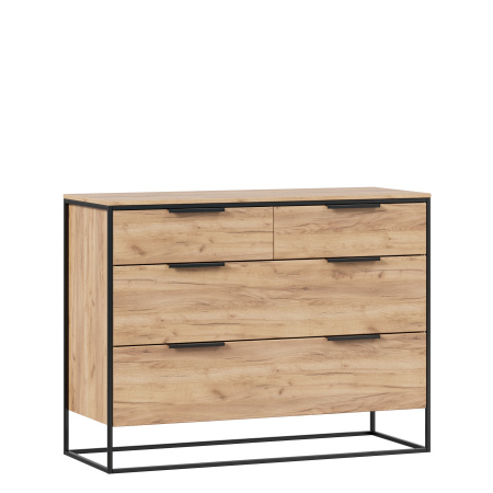 Норд Комод 1190 с 4 ящиками (Дуб Золотой)