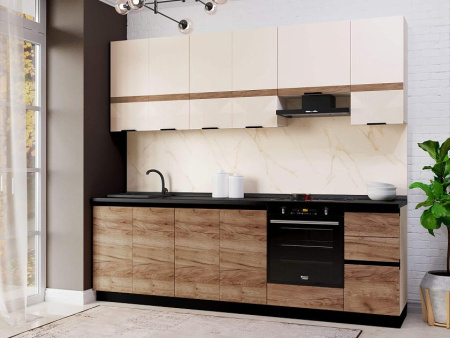 Кухонный гарнитур Дакота 31 (ширина 260 см)