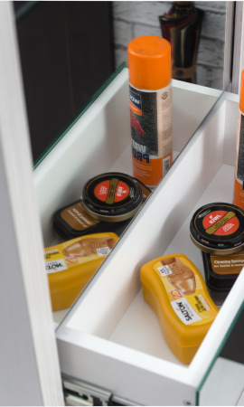 Обувница Люкс фасад зеркало Шкафы 5-ти секционные Плюс