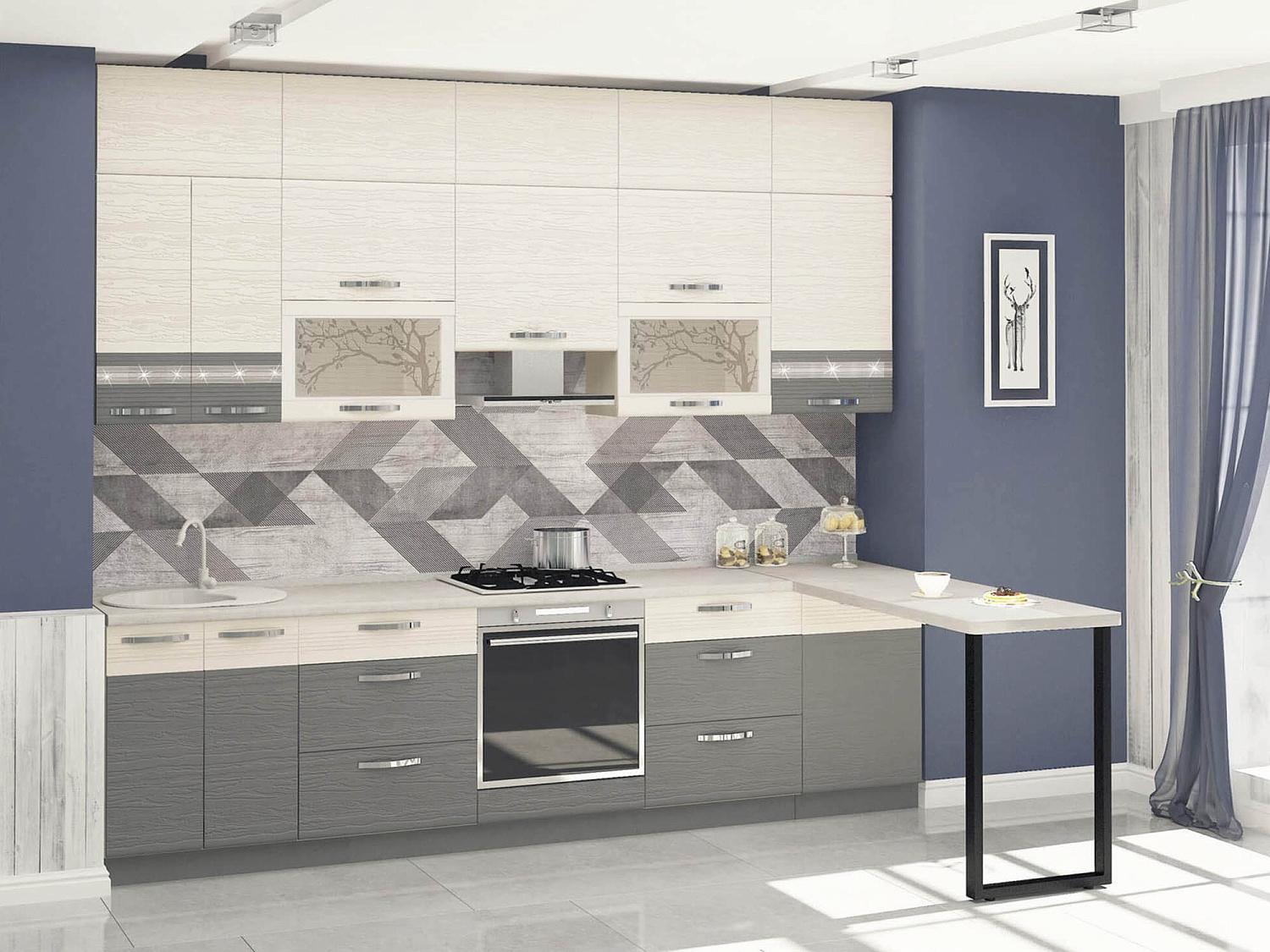 Современная кухня в 2026 году — это практичность, продуманная функциональность и визуальная легкость.