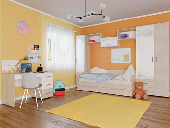 Набор подростковой мебели Эверест 19  Набор подростковой мебели Эверест 19