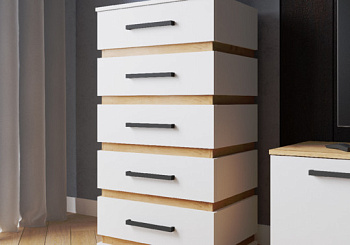 Комод КМ-1 белый Комод КМ-1 белый