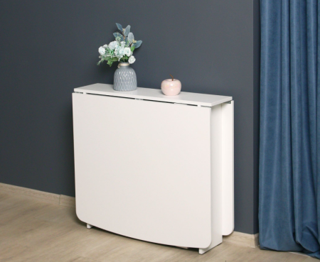 Стол-книжка Колибри 14 Белый шпон