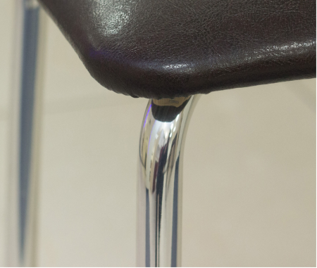 Олимп-2 Меркури серый Табурет 330х330х480