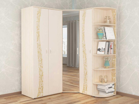 Угловой шкаф в комплекте Соната 13
