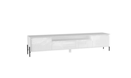 Сити Тумба ТВ 1800 Белый глянец, исполнение 2 Сити Тумба ТВ 1800 Белый глянец, исполнение 2