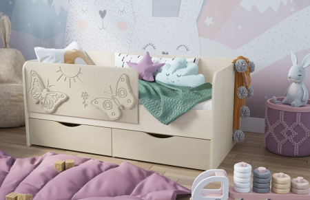 Бабочка Кровать односпальная 1,6 м