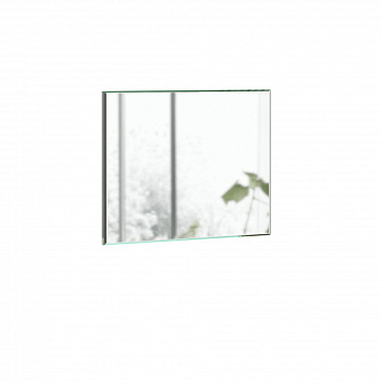 Марта-2 Зеркало настенное (Белый)