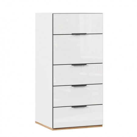 Шкаф комбинированный для кровати-чердака Урбан (Дуб Золотой/Белый)