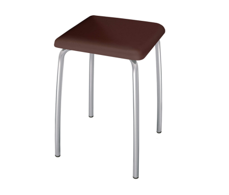 Олимп-2 Меркури серый Табурет 330х330х480