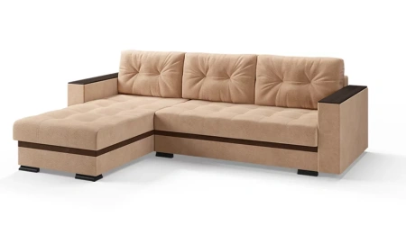 Диван-кровать угловой Серджио без приставки