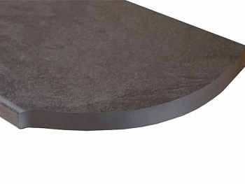 Столешница ПФР 16.150 Луна (правая радиусная) 1500 мм