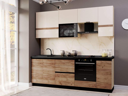 Кухонный гарнитур Дакота 33 (ширина 240 см) Кухонный гарнитур Дакота 33 (ширина 240 см)