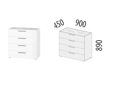 901.18 Комод Николь 