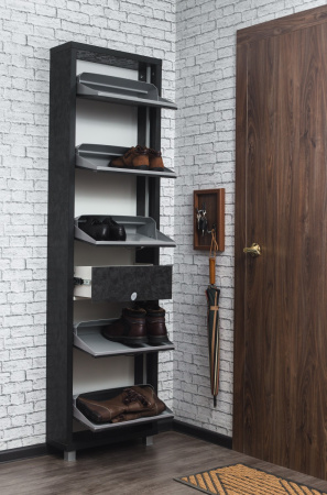 Обувница Люкс фасад ЛДСП Шкафы 5-ти секционные Плюс