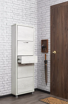 Шкаф 4-х секционный Плюс Люкс фасад ЛДСП